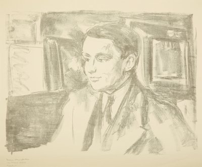 Retrato de Wolfgang Gurlitt de Edvard Munch