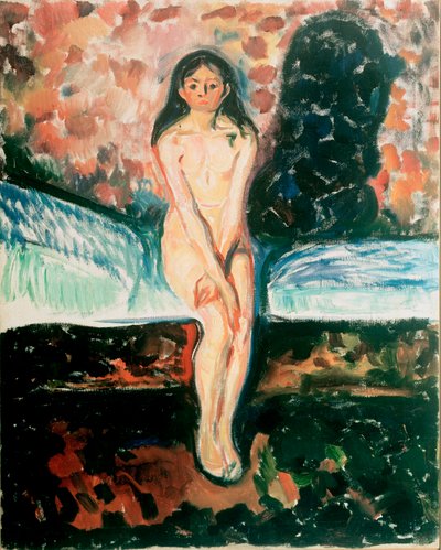 Pubertad Estudio de Edvard Munch