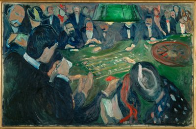 Ruleta (óleo sobre lienzo) de Edvard Munch