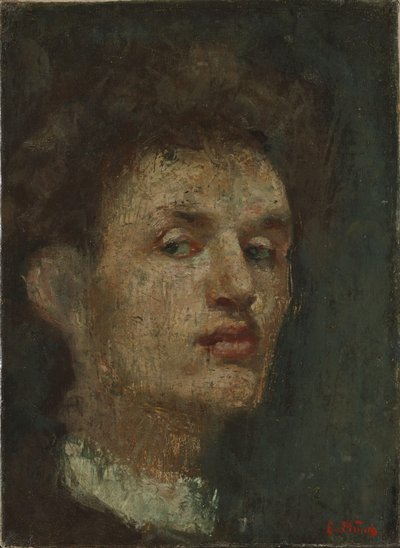 Autorretrato de Edvard Munch