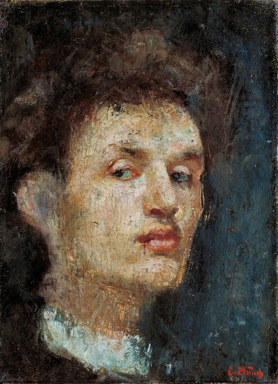 Autorretrato de Edvard Munch