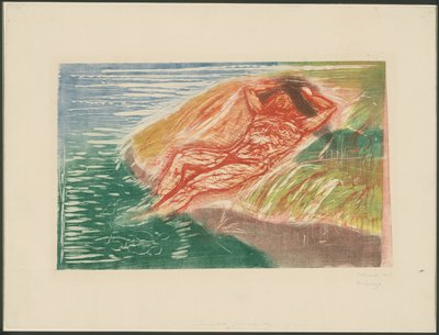 Tomando el Sol I de Edvard Munch
