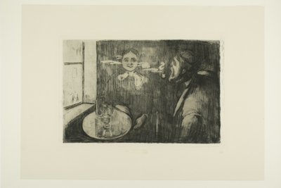 Tête à tête de Edvard Munch