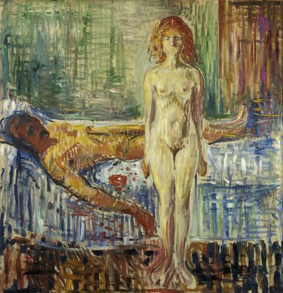 La muerte de Marat II de Edvard Munch