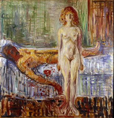 La muerte de Marat II de Edvard Munch