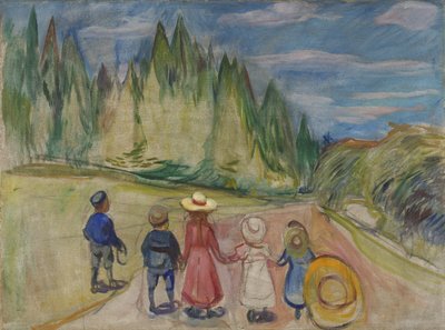 El bosque de cuento de Edvard Munch