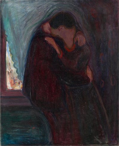 El beso de Edvard Munch