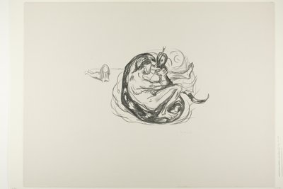La Serpiente es Asesinada de Edvard Munch