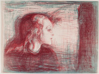 El niño enfermo I de Edvard Munch