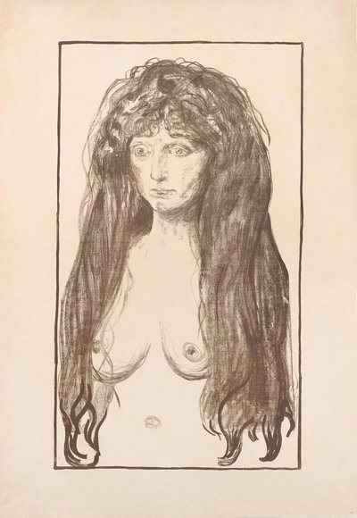 El Pecado, 1902 de Edvard Munch