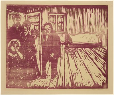 El olor de la muerte de Edvard Munch