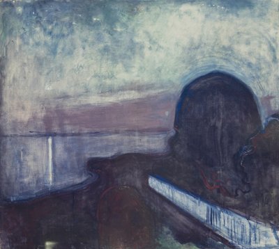 La noche estrellada de Edvard Munch