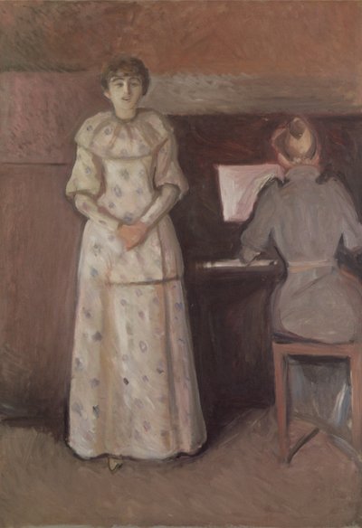 Las Dos Hermanas, Ragnhild y Dagny Juel de Edvard Munch