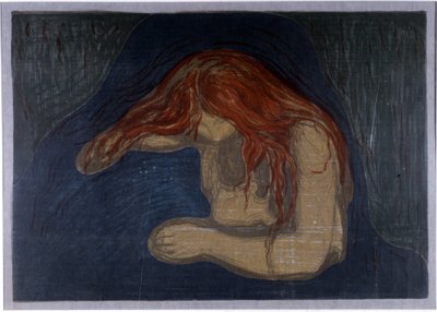 El Vampiro de Edvard Munch