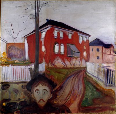 La vid roja de Edvard Munch