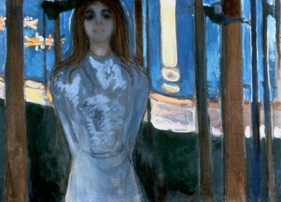 La voz, 1893 de Edvard Munch