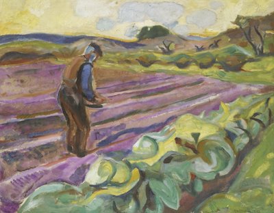 El sembrador, 1913 de Edvard Munch