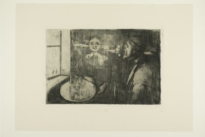 Tête à tête de Edvard Munch