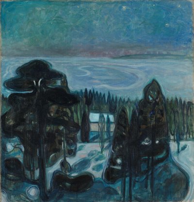 Noche Blanca de Edvard Munch