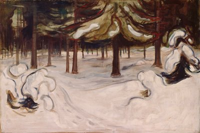 Invierno de Edvard Munch