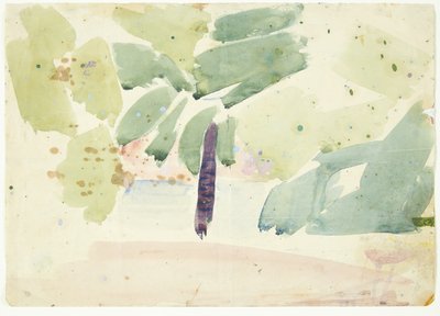 Estudio de color para la imagen de Langelinie de Edvard Weie