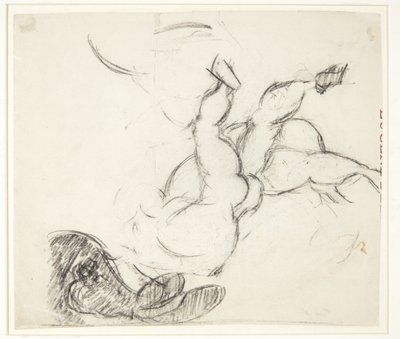 Estudio de figura para la imagen de Poseidón de Edvard Weie