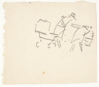 Estudios de figuras para la imagen de Langelinje de Edvard Weie
