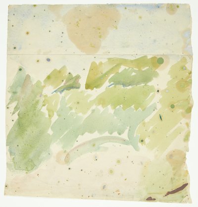 Estudio de paisaje de Edvard Weie