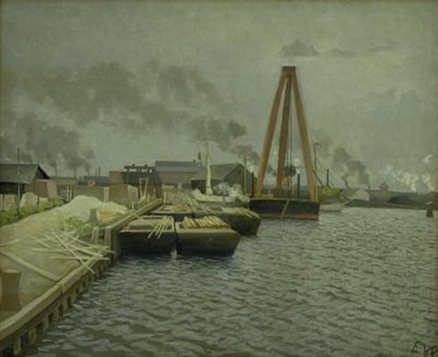 Refshaleøen. El Puerto de Copenhague de Edvard Weie