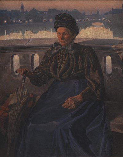 La Madre del Artista de Edvard Weie
