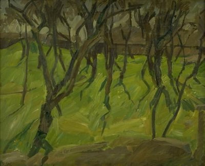 Árboles en Christianshavns Vold de Edvard Weie