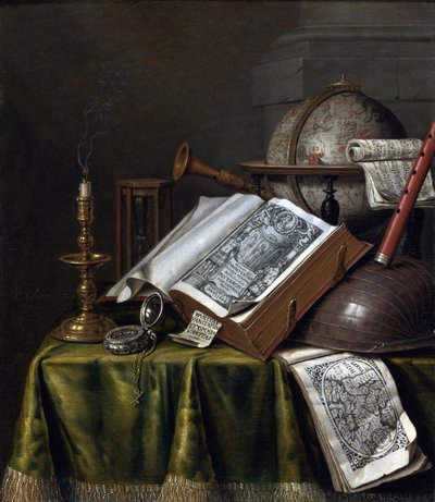 Vanitas de Edwaert Colyer or Collier