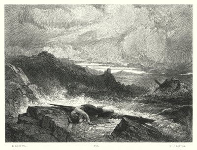 Childe Harold de Lord Byron, Canto IV, Estrofa 179 de Edward (after) Duncan