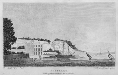 Purfleet (grabado) de Edward (after) Gyfford