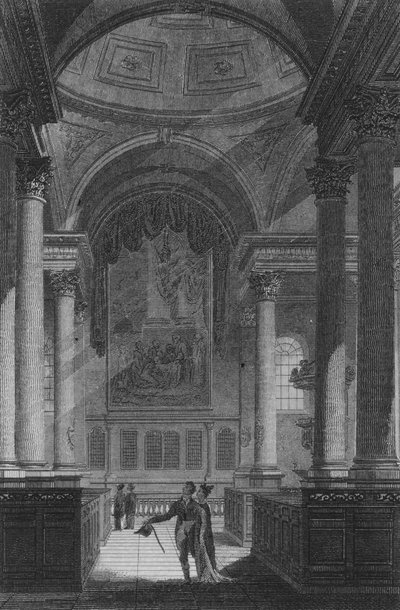 San Esteban Walbrook, Londres de Edward (after) Gyfford