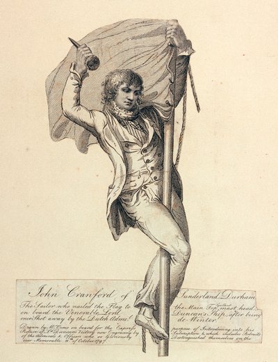 John Crawford de Sunderland Durham (grabado) de Edward (after) Orme