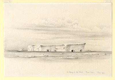 Un iceberg en el mar de Ross de Edward Adrian Wilson