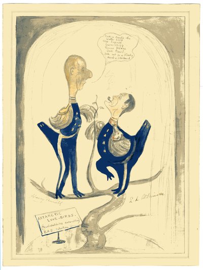 Harry Pennell y Dr. E.L.A. Atkinson de Edward Adrian Wilson