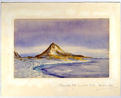 Colina de Observación desde Hut Point de Edward Adrian Wilson