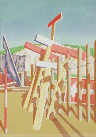 Una carretera de circunvalación de Sussex de Edward Alexander Wadsworth