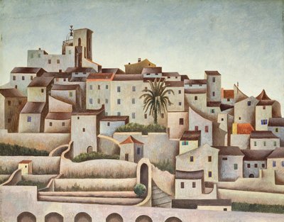 Biot, c.1925 (óleo sobre lienzo) de Edward Alexander Wadsworth