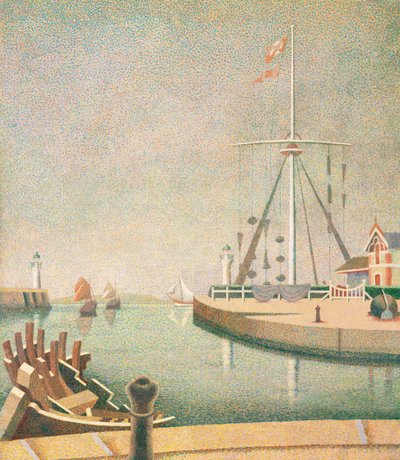 Honfleur, Entrada al puerto de Edward Alexander Wadsworth