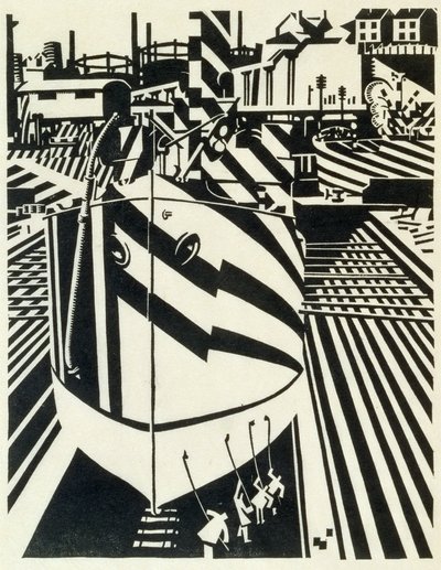 Transporte marítimo de Liverpool de Edward Alexander Wadsworth