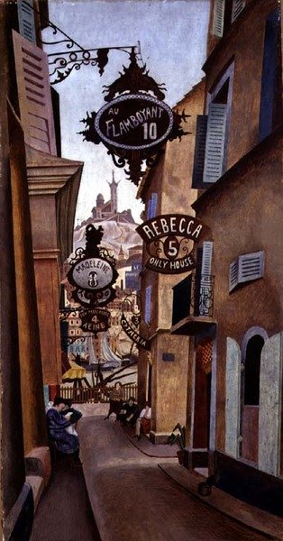 Calle de la Reynarde, Marsella de Edward Alexander Wadsworth