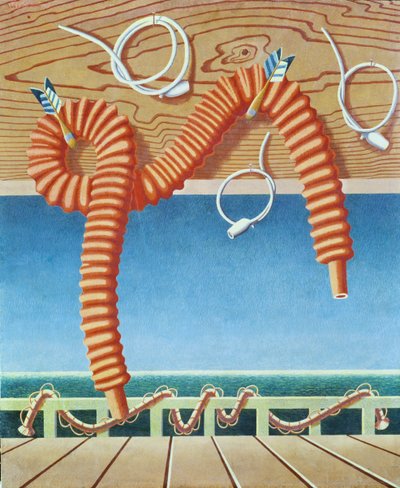 La perspectiva de la ociosidad de Edward Alexander Wadsworth