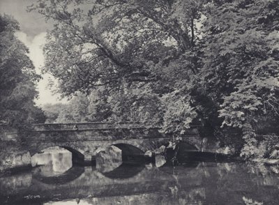 Puente Wilton (foto b/n) de Edward Alfred Barton