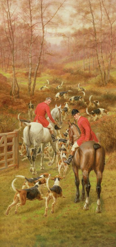 Escena de caza, 1906 de Edward Algernon Stuart Douglas