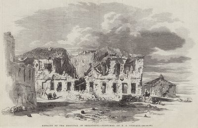 Restos del Hospital en Sebastopol de Edward Angelo Goodall