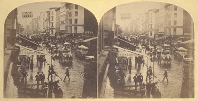 Broadway en un día lluvioso de Edward Anthony