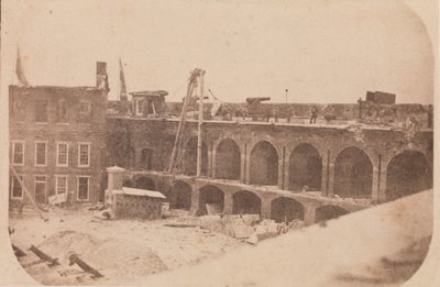 La evacuación de Fort Sumter, abril de 1861 de Edward Anthony